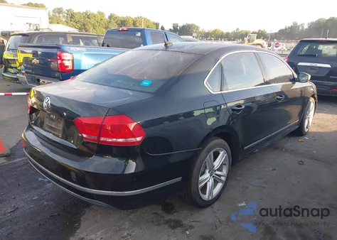 2013 Volkswagen Passat 2.0L Tdi Sel Premium из США, поврежденный, VIN 1VWCN7A32DC137667